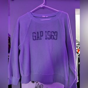 Worn Once. Blue Gap Sweatshirt.
